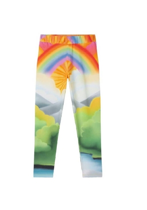 Stella McCartney Kids Rainbow Printed Leggings