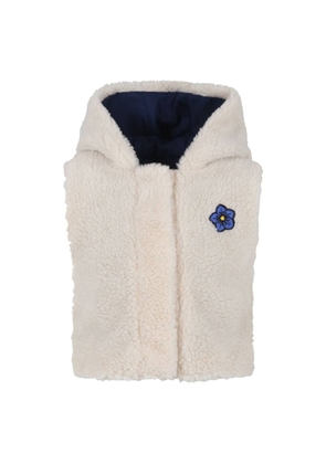 Kenzo Kids Sleeveless Embroidered Hooded Vest