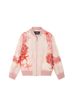 Young Versace Kids Barocco Sea Bomber Jacket