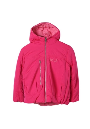 Little Marc Jacobs Girls Reversible Logo Puffer Jacket