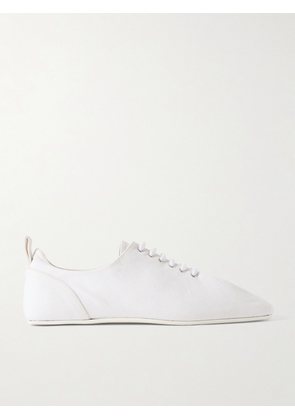 TOTEME - Recycled Cotton-twill Sneakers - White - IT35,IT36,IT37,IT38,IT39,IT40,IT41,IT42