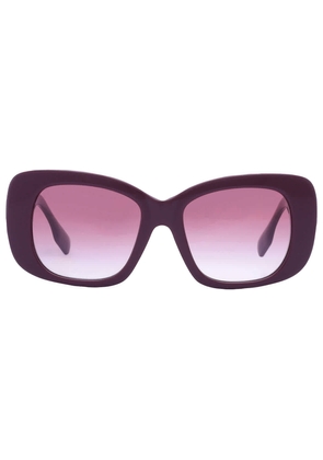 Burberry Violet Gradient Butterfly Ladies Sunglasses BE4410 39798H 52