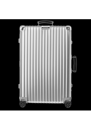 RIMOWA Classic Check-In M Suitcase in Silver - Aluminium - 27.6x18.6x9.9' - Customisable Luggage