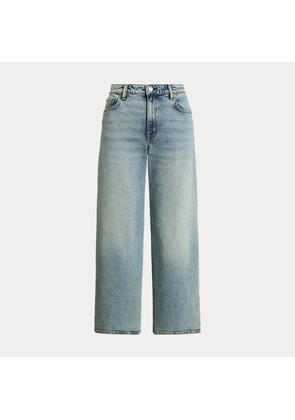 High-Rise Wide-Leg Cropped Jean