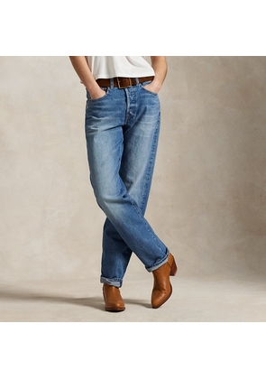 High-Rise Relaxed Straight Jean