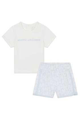 Little Marc Jacobs Boys Logo Print Shorts Set