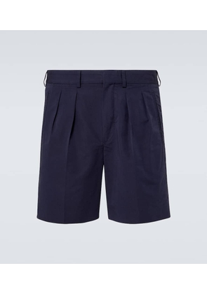 Tom Ford Pleated cotton and silk shorts