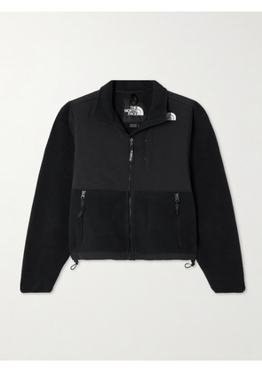 The North Face - Denali Embroidered Shell-trimmed Polartec® Fleece Jacket - Black - xx small,x small,small,medium,large,x large