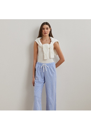 Striped Cotton Jersey Pyjama Trouser