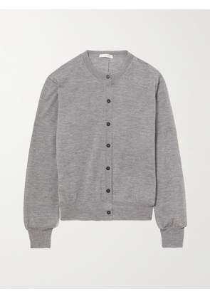 The Row - Essentials Battersea Cashmere Cardigan - Gray - x small,small,medium,large,x large
