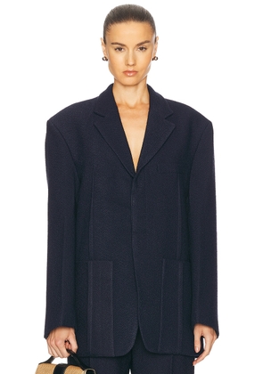 JACQUEMUS Le Veste D'homme in Dark Navy - Navy. Size 36 (also in 34, 38, 42).