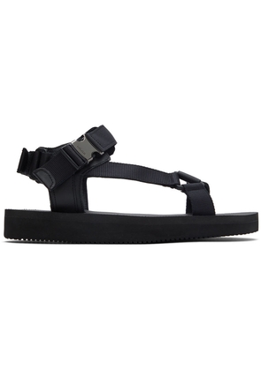 Moncler Black Flavia Buckle Sandals