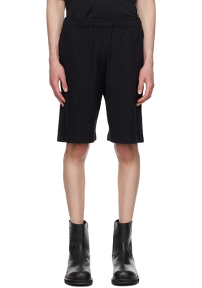 Acne Studios Black Printed Shorts