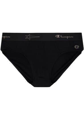 Rick Owens Black Champion Edition Briefs