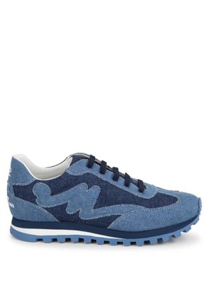 Little Marc Jacobs Denim Blue Low Top Sneakers