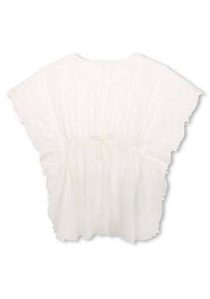 Chloe Girls Ruffle-Detailing Cotton Dress