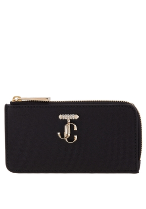 Jimmy Choo JC Emblem Zip-Around Card Holder