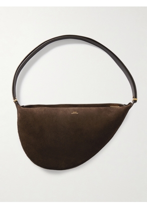 TOTEME - Suede Shoulder Bag - Brown - One size