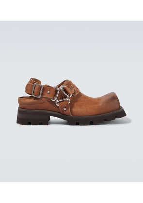 Acne Studios Leather slingback mules