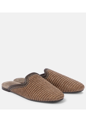 Brunello Cucinelli Monili mules