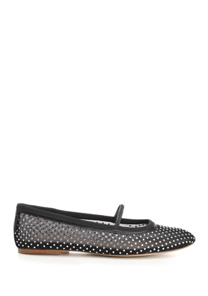 A. P.C. Transparent swan Ballet Flats