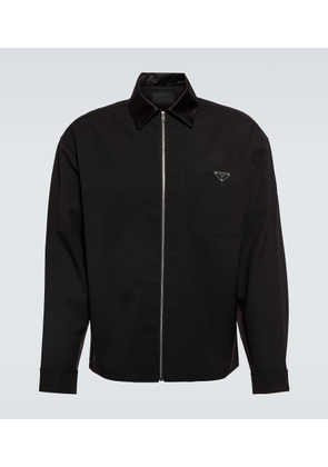 Prada Zip-up blouson jacket
