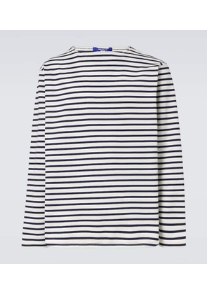 Junya Watanabe Striped cotton-blend T-shirt
