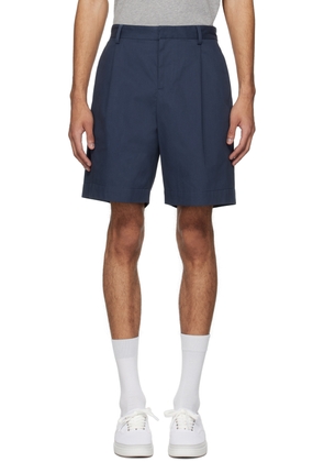 A. P.C. Navy Crew Shorts
