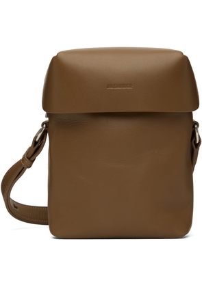 Jil Sander Tan Lid Small Bag