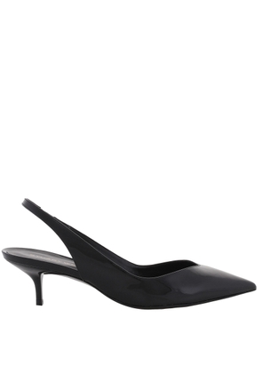 Stuart Weitzman Eva Patent Leather Slingback Pumps
