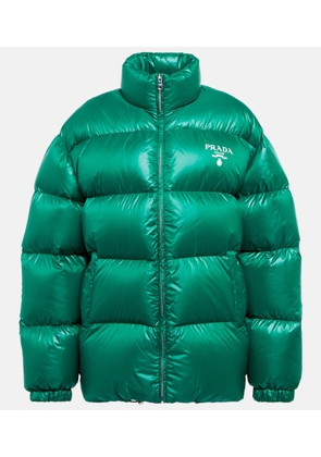 Prada Logo puffer down jacket