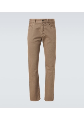 The Row Carlisle mid-rise slim jeans