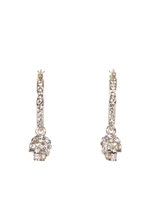 Alexander McQueen Skull Hoop Earrings