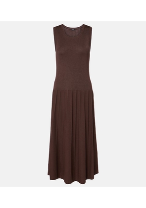 Joseph Pleated midi dress