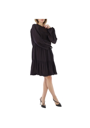 3.1 Phillip Lim Ladies Purple Short Gathered Dress