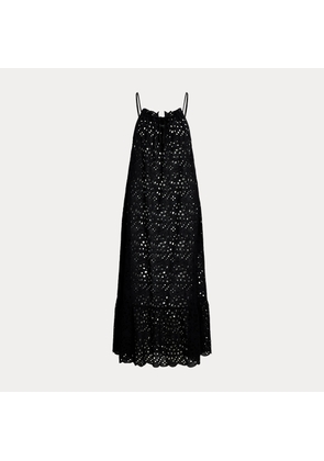 Eyelet Cotton Midi Dress Cover-Up