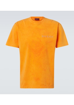 Gucci Logo cotton jersey T-shirt
