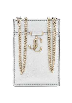 Jimmy Choo Nappa Leather ID Holder With Chain