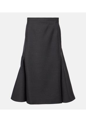 Gucci Wool midi skirt