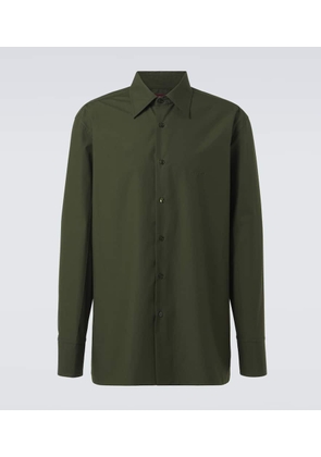 Gucci Logo cotton poplin shirt
