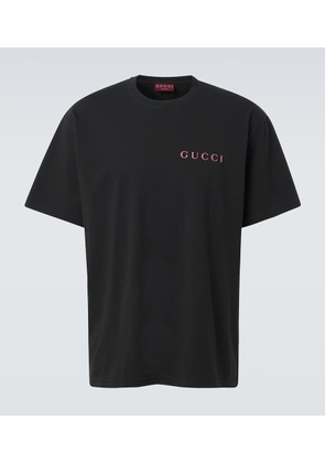 Gucci Logo cotton jersey T-shirt