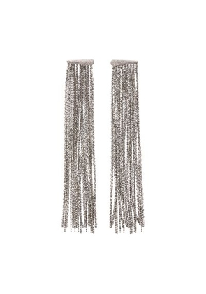 Vetro and silver earrings