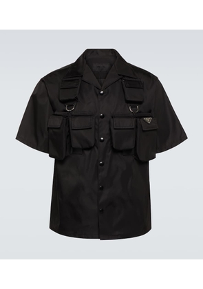 Prada Re-Nylon bowling shirt