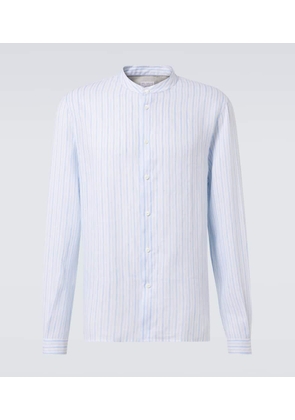 Brunello Cucinelli Striped linen shirt