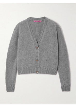 The Elder Statesman - Tes Cashmere Cardigan - Gray - x small,small,medium,large