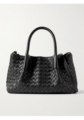 Bottega Veneta - Pinacoteca Small Intrecciato Leather Tote - Black - One size