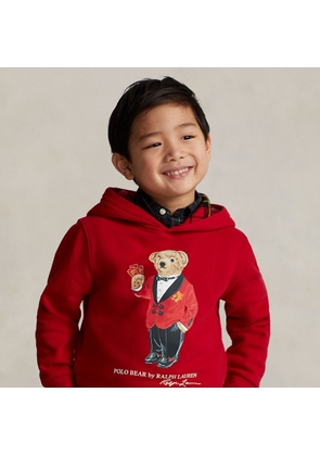 Lunar New Year Polo Bear Fleece Hoodie