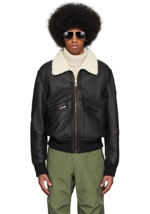 Belstaff Black Tracer Shearling Jacket