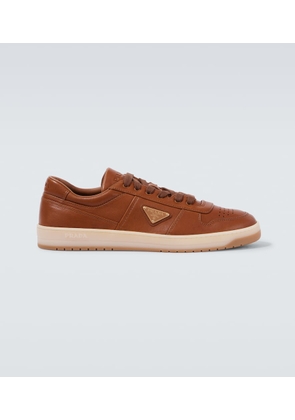 Prada Downtown leather sneakers