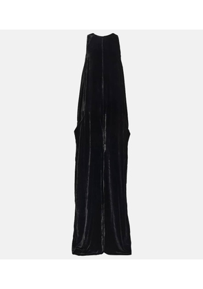 Rick Owens Senza velvet jumpsuit